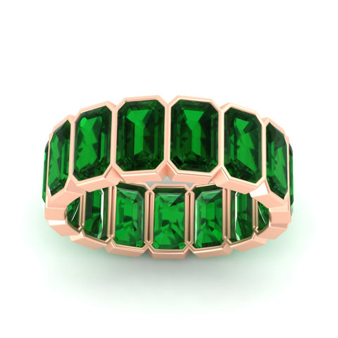 10-carat-emerald-cut-bezel-eternity-emerald-wedding-band-in-rose-gold-FD10417EMBGEMGRANGLE5-10.00CT-NL-RG