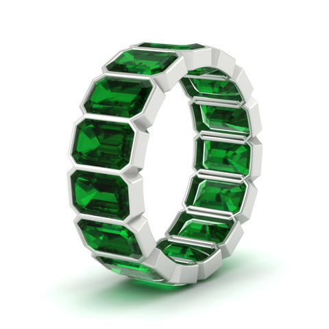 10-carat-emerald-cut-bezel-eternity-emerald-wedding-band-in-white-gold-FD10417EMBGEMGRANGLE2-10.00CT-NL-WG