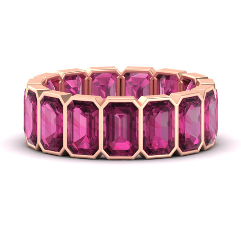 10-carat-emerald-cut-bezel-eternity-pink-sapphire-wedding-band-in-rose-gold-FD10417EMBGSADRPI-10.00CT-NL-RG
