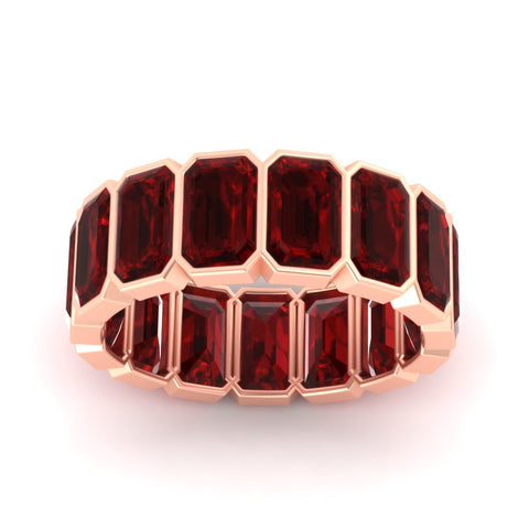 10-carat-emerald-cut-bezel-eternity-ruby-wedding-band-in-rose-gold-FD10417EMBGRUDRANGLE5-10.00CT-NL-RG