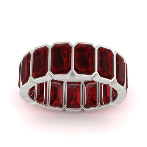 10-carat-emerald-cut-bezel-eternity-ruby-wedding-band-in-white-gold-FD10417EMBGRUDRANGLE5-10.00CT-NL-WG