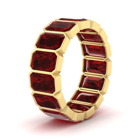 10-carat-emerald-cut-bezel-eternity-ruby-wedding-band-in-yellow-gold-FD10417EMBGRUDRANGLE2-10.00CT-NL-YG