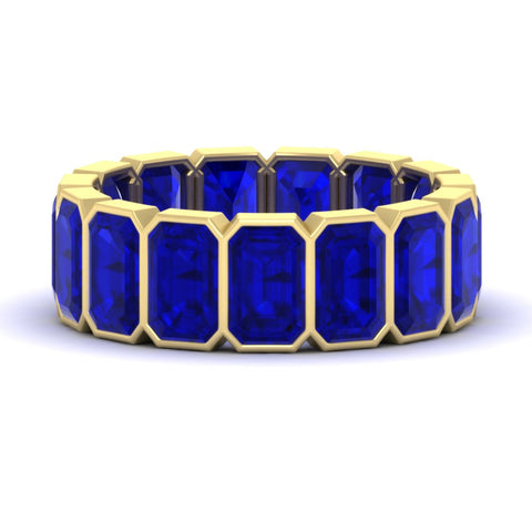 10-carat-emerald-cut-bezel-eternity-sapphire-wedding-band-in-yellow-gold-FD10417EMBGSABL-10.00CT-NL-YG