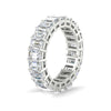 Load image into Gallery viewer, 10-carat-emerald-cut-eternity-diamond-wedding-band-ring-in-white-gold-FDEWB9293EMANGLE2-10.00CT-NL-WG.jpg