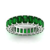 Load image into Gallery viewer, 10-carat-emerald-cut-eternity-emerald-wedding-band-ring-in-white-gold-FDEWB9293EMGEMGRANGLE5-10.00CT-NL-WG.jpg