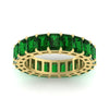 Load image into Gallery viewer, 10-carat-emerald-cut-eternity-emerald-wedding-band-ring-in-yellow-gold-FDEWB9293EMGEMGRANGLE5-10.00CT-NL-YG.jpg
