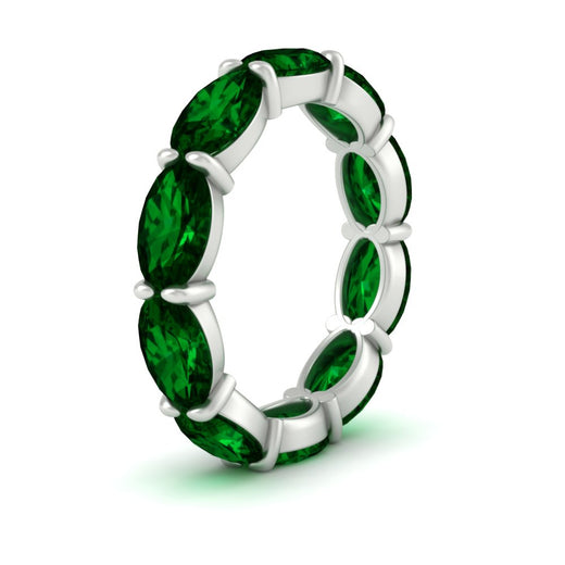 10-carat-emerald-eternity-wedding-band-oval-shape-in-white-gold-FDEWB8425OVGEMGRANGLE2-10.00CT-NL-WG