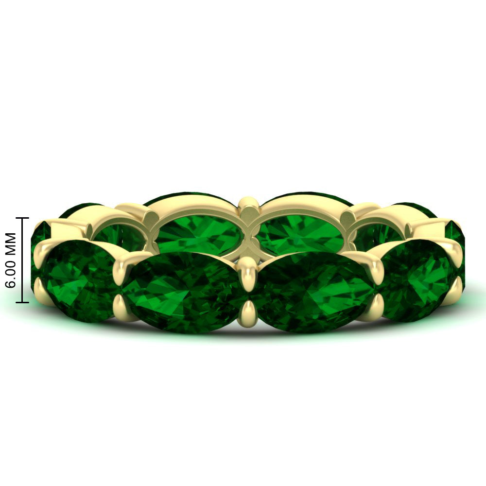 10-carat-emerald-eternity-wedding-band-oval-shape-in-yellow-gold-FDEWB8425OVGEMGR-10.00CT-NL-YG-HW
