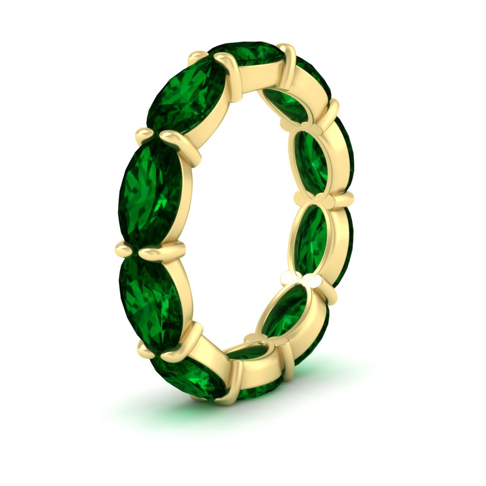 10-carat-emerald-eternity-wedding-band-oval-shape-in-yellow-gold-FDEWB8425OVGEMGRANGLE2-10.00CT-NL-YG