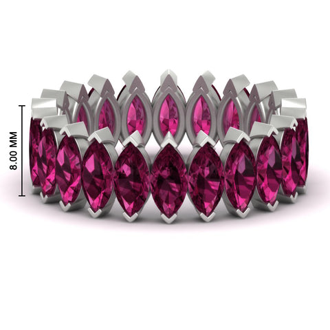 10-carat-marquise-pink-sapphire-eternity-ring-in-white-gold-FDEWB11257MQGSADRPI-10.00CT-NL-WG