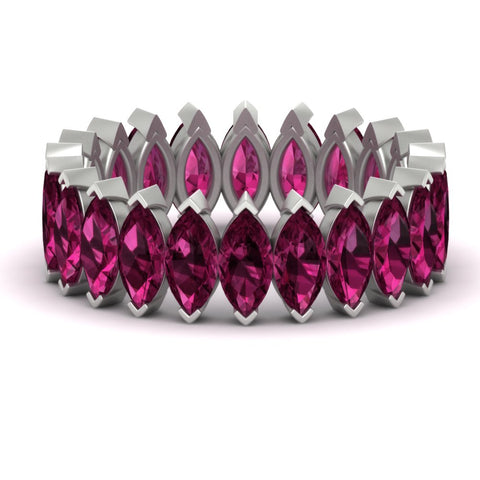 10-carat-marquise-pink-sapphire-eternity-ring-in-white-gold-FDEWB11257MQGSADRPI-10.00CT-NL-WG