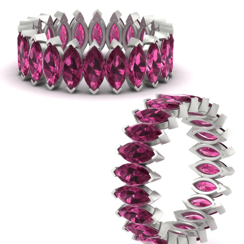 10-carat-marquise-pink-sapphire-eternity-ring-in-white-gold-FDEWB11257MQGSADRPI-10.00CT-NL-WG