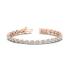 Load image into Gallery viewer, 10-carat-pear-shape-east-west-diamond-tennis-bracelet-in-rose-gold-FDBRC11577-nl-rg.jpg?v=1776415128