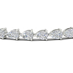 Load image into Gallery viewer, 10-carat-pear-shape-east-west-diamond-tennis-bracelet-in-white-gold-FDBRC11577angle5-nl-wg.jpg?v=1776415128