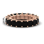 Load image into Gallery viewer, 10 Carat Princess Cut Eternity Ring Band
