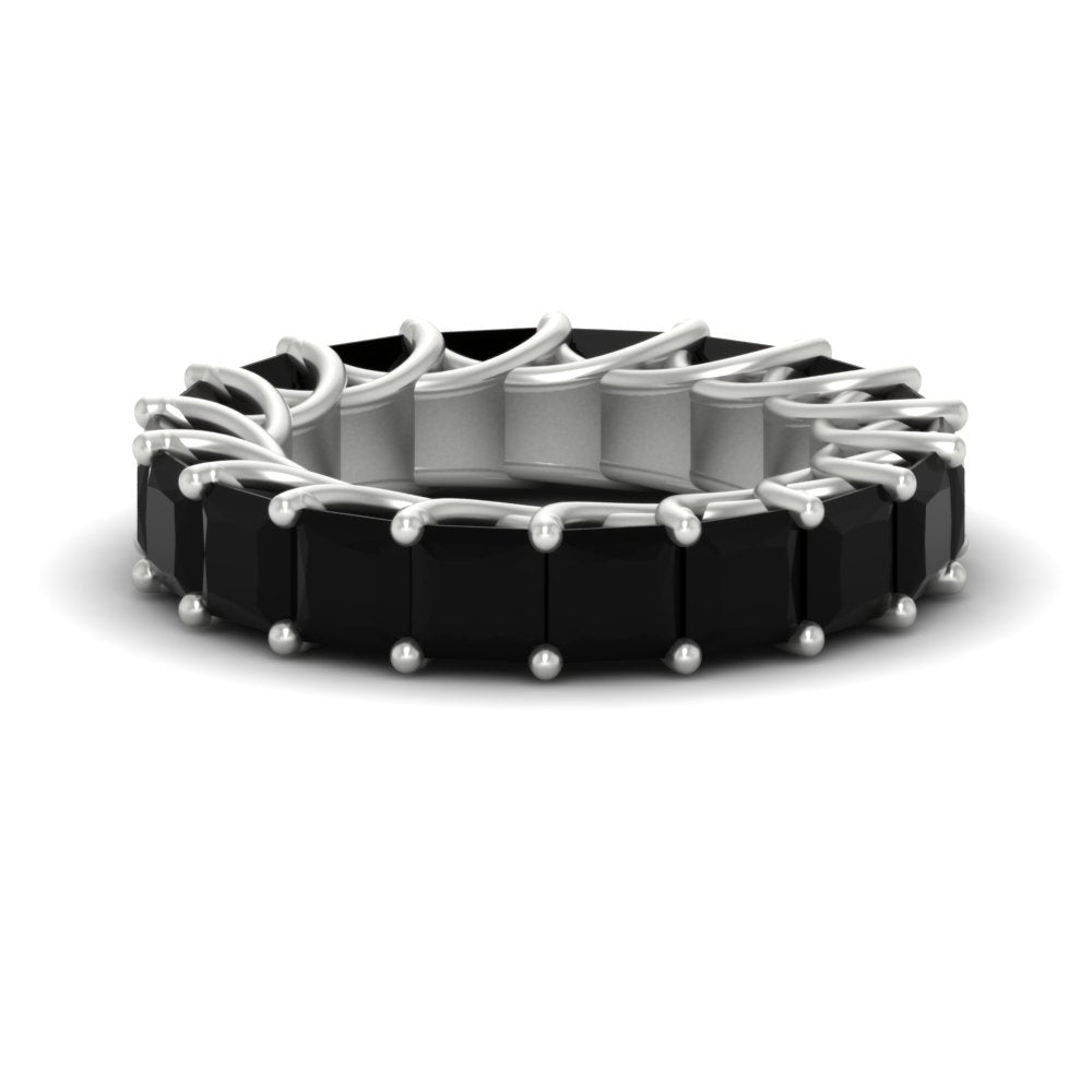 10 Carat Princess Cut Eternity Ring Band