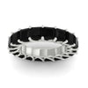 Load image into Gallery viewer, 10-carat-princess-cut-black-onyx-eternity-ring-band-in-white-gold-FD10203PRBGBLACKANGLE5-10.00CT-NL-WG.jpg