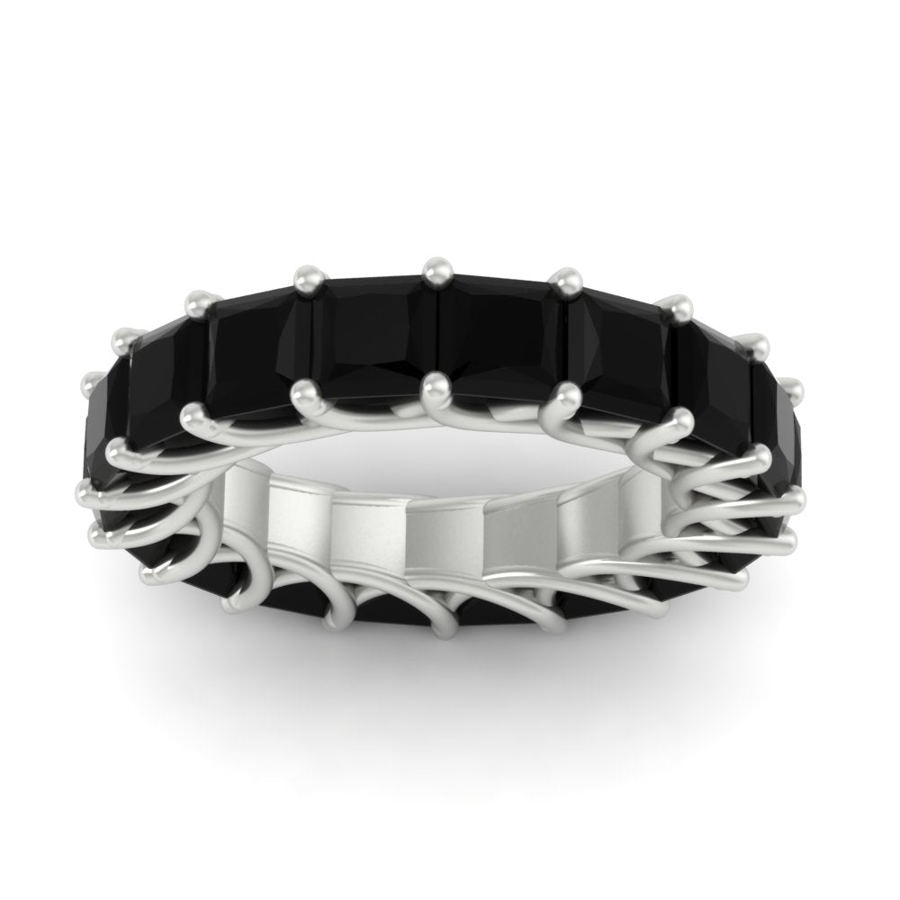 10 Carat Princess Cut Eternity Ring Band