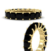 Load image into Gallery viewer, 10-carat-princess-cut-black-onyx-eternity-ring-band-in-yellow-gold-FD10203PRBGBLACKANGLE3-10.00-CT-NL-YG.jpg