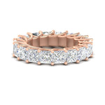 Load image into Gallery viewer, 10 Carat Princess Cut Eternity Ring Band
