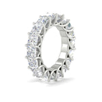 Load image into Gallery viewer, 10 Carat Princess Cut Eternity Ring Band
