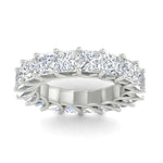 Load image into Gallery viewer, 10 Carat Princess Cut Eternity Ring Band
