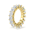 Load image into Gallery viewer, 10 Carat Princess Cut Eternity Ring Band
