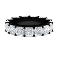 Thumbnail 198 - 10-carat-princess-cut-diamond-eternity-wedding-band-in-black-gold-FD10247PRB-10.00CT-NL-BG