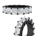 Thumbnail 205 - 10-carat-princess-cut-diamond-eternity-wedding-band-in-black-gold-FD10247PRBANGLE3-10.00CT-NL-BG