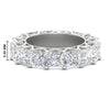 Load image into Gallery viewer, 10-carat-princess-cut-diamond-eternity-wedding-band-in-white-gold-FD10247PRB-10.00CT-NL-WG-HW