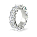 Thumbnail 156 - 10-carat-princess-cut-diamond-eternity-wedding-band-in-white-gold-FD10247PRBANGLE2-10.00CT-NL-WG