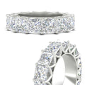 Thumbnail 153 - 10-carat-princess-cut-diamond-eternity-wedding-band-in-white-gold-FD10247PRBANGLE3-10.00CT-NL-WG