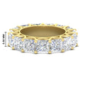 Thumbnail 160 - 10-carat-princess-cut-diamond-eternity-wedding-band-in-yellow-gold-FD10247PRB-10.00CT-NL-YG-HW