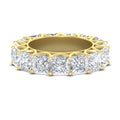 Thumbnail 158 - 10-carat-princess-cut-diamond-eternity-wedding-band-in-yellow-gold-FD10247PRB-10.00CT-NL-YG