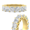 Load image into Gallery viewer, 10-carat-princess-cut-diamond-eternity-wedding-band-in-yellow-gold-FD10247PRBANGLE3-10.00CT-NL-YG