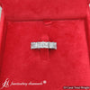 Load image into Gallery viewer, 10-carat-princess-cut-eternity-black-lab-diamond-band-fd10247pr-10-00-ct-bg-1