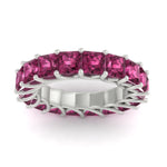 Load image into Gallery viewer, 10 Carat Princess Cut Eternity Ring Band
