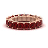 Load image into Gallery viewer, 10-carat-princess-cut-ruby-eternity-ring-band-in-rose-gold-FD10203PRBGRUDR-10.00CT-NL-RG.jpg