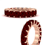 Load image into Gallery viewer, 10 Carat Princess Cut Eternity Ring Band
