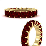 Load image into Gallery viewer, 10 Carat Princess Cut Eternity Ring Band

