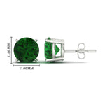 Load image into Gallery viewer, 10-carat-round-emerald-stud-earring-for-women-in-white-gold-fdear10411rogemgrangle2-10.00ct-nl-wg-hw_e3c4d05e-f662-4ac8-b107-41db8fb90438.jpg?v=1765339407
