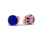 Load image into Gallery viewer, 10-carat-round-sapphire-stud-earring-for-women-in-rose-gold-fdear10411rogsablangle4-10.00ct-nl-rg_655e0349-561a-40e2-9544-7f2c946c47ed.jpg?v=1765339402
