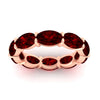 Load image into Gallery viewer, 10-carat-ruby-eternity-wedding-band-oval-shape-in-rose-gold-FDEWB8425OVGRUDRANGLE5-10.00CT-NL-RG