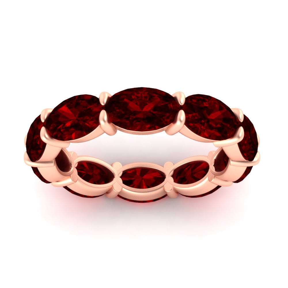 10-carat-ruby-eternity-wedding-band-oval-shape-in-rose-gold-FDEWB8425OVGRUDRANGLE5-10.00CT-NL-RG