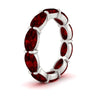 Load image into Gallery viewer, 10-carat-ruby-eternity-wedding-band-oval-shape-in-white-gold-FDEWB8425OVGRUDRANGLE2-10.00CT-NL-WG