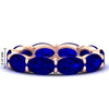 Load image into Gallery viewer, 10-carat-sapphire-eternity-wedding-band-oval-shape-in-rose-gold-FDEWB8425OVGSABL-10.00CT-NL-RG-HW