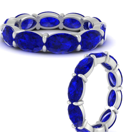 10-carat-sapphire-eternity-wedding-band-oval-shape-in-white-gold-FDEWB8425OVGSABLANGLE3-10.00CT-NL-WG