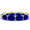 Load image into Gallery viewer, 10-carat-sapphire-eternity-wedding-band-oval-shape-in-yellow-gold-FDEWB8425OVGSABL-10.00CT-NL-YG-HW