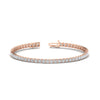 Load image into Gallery viewer, 10-ct-princess-cut-diamond-tennis-bracelet