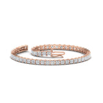 Load image into Gallery viewer, 10-ct-princess-cut-diamond-tennis-bracelet
